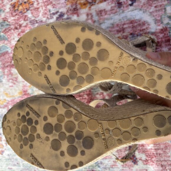 Jimmy Choo Python Platform Espadrille Sandals - Picture 3 of 10